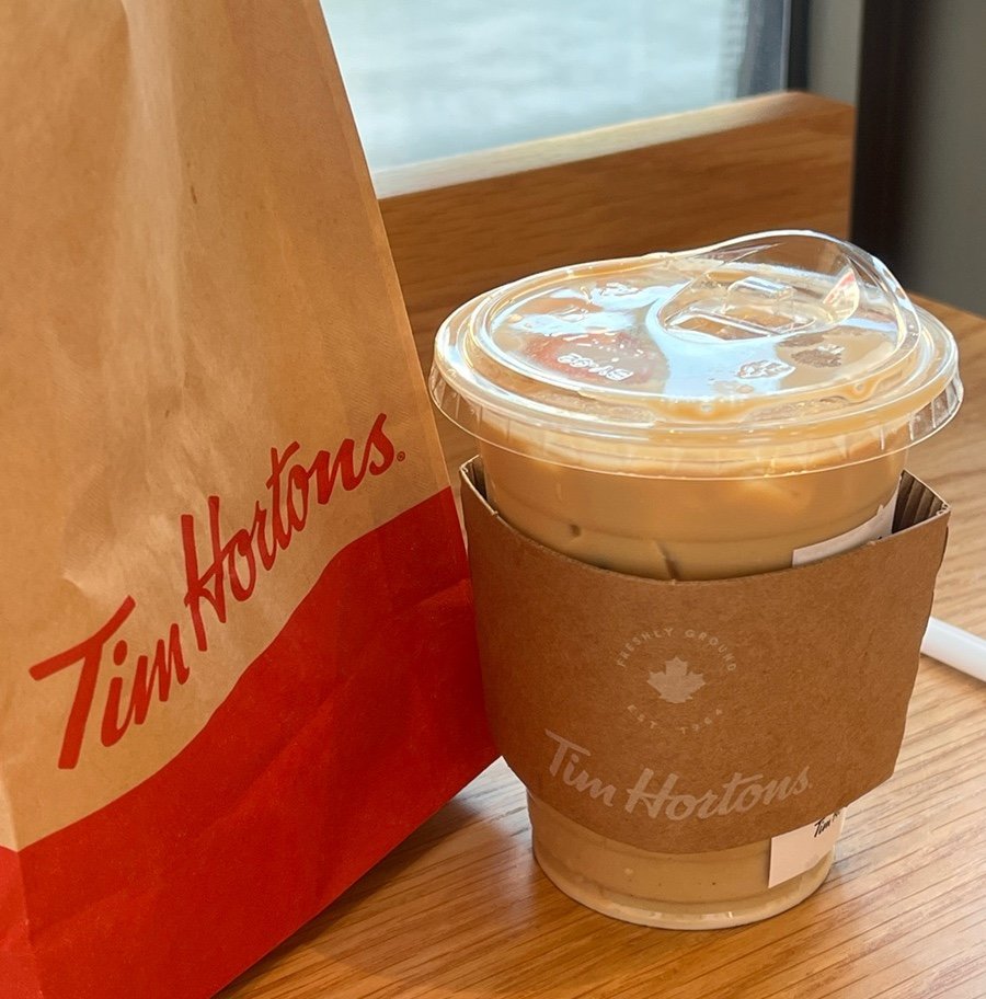 Cold brew latte