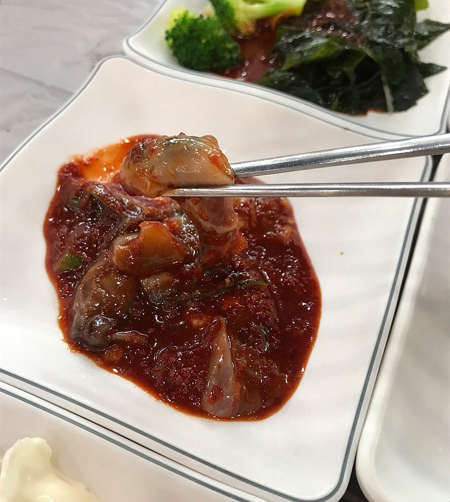 Stir fried octopus
