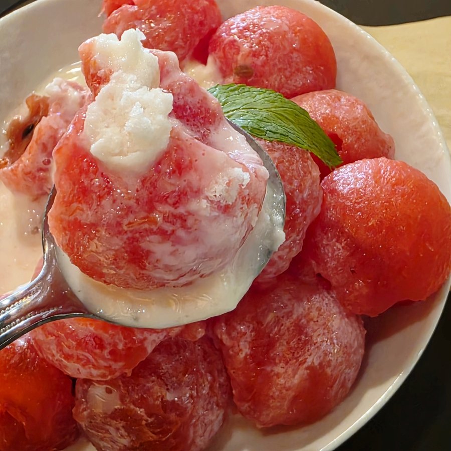 Grapefruit bingsu