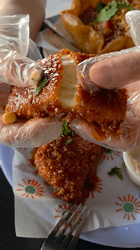 Chicken taco
