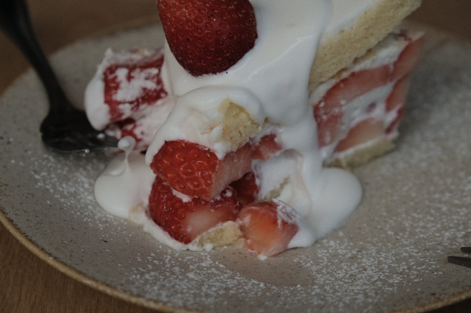 Strawberry cake