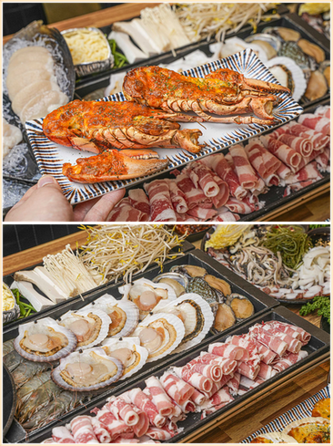 Seafood trio platter