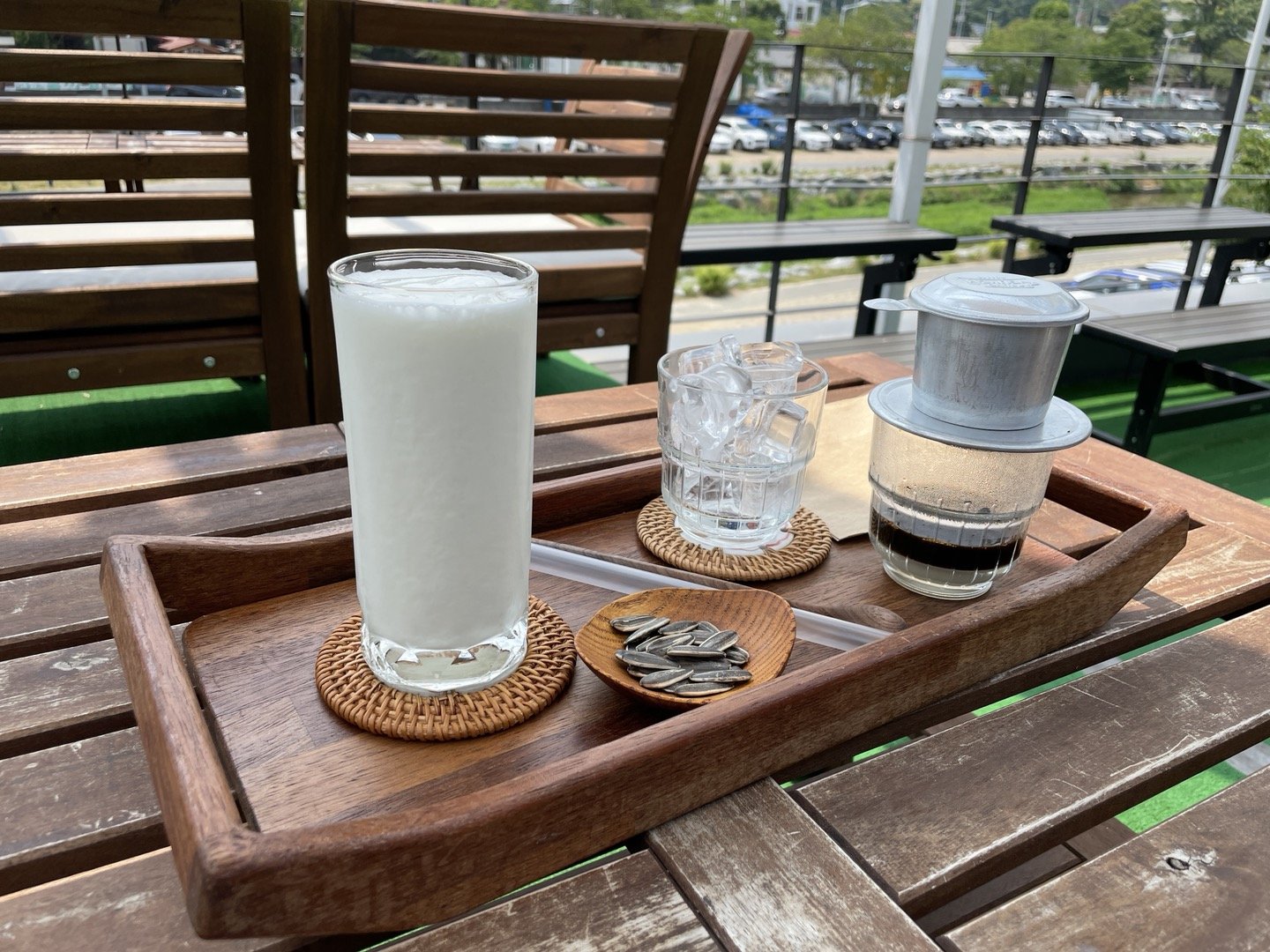 Condensed milk coffee