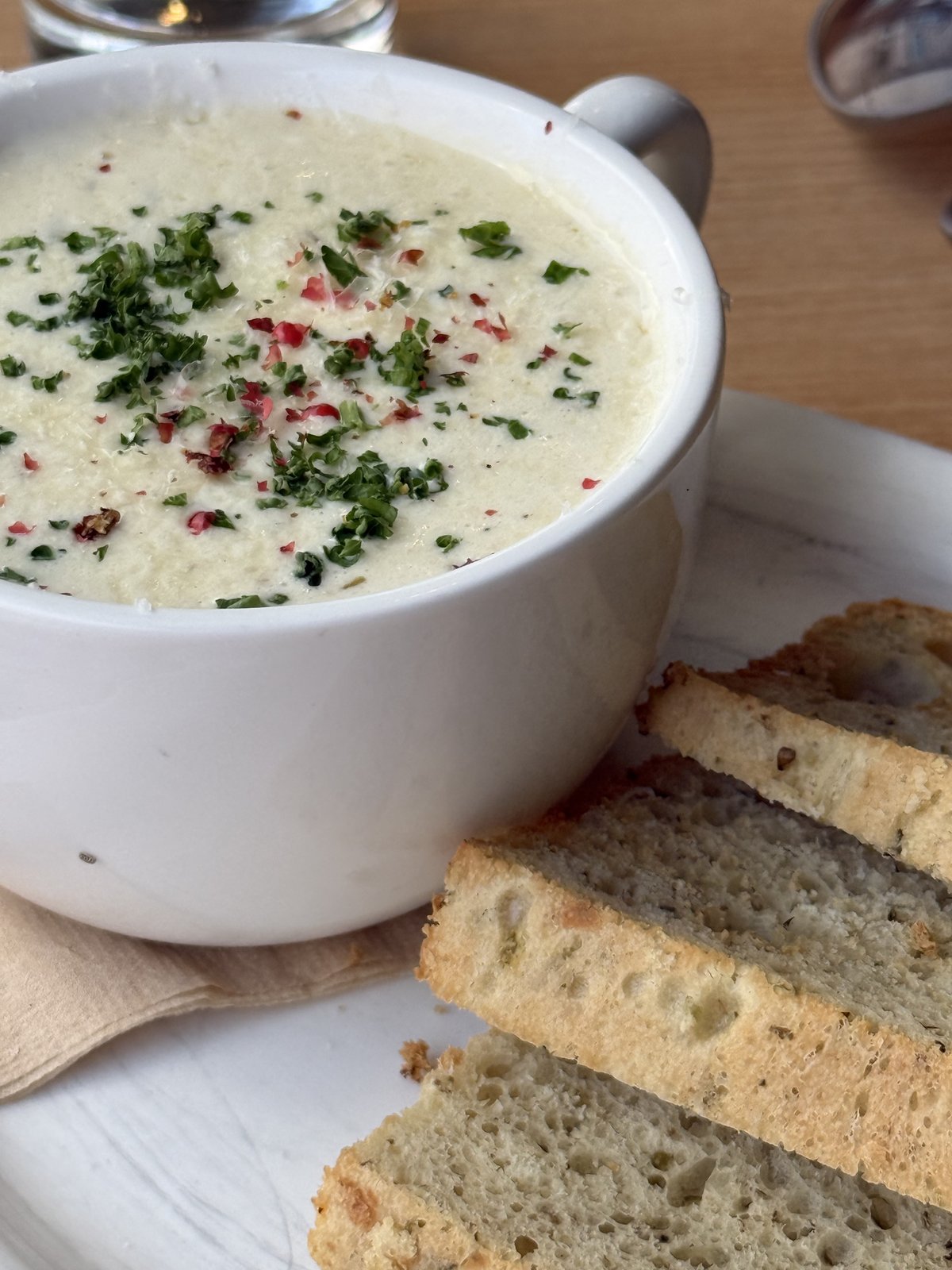 Clam chowder