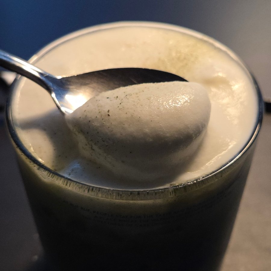 Mugwort latte