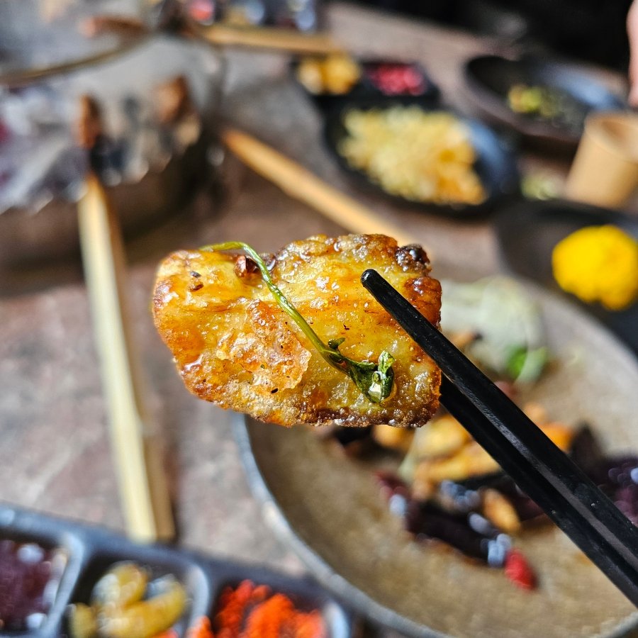 Kkanpung shrimp