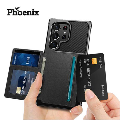Galaxy A27 5G / Galaxy Jump 5 Leather Multi-Pocket Bumper Case, image 1