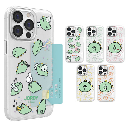 iPhone 13 Pro Max Jordy Pattern Translucent Slim Card Case, image 1