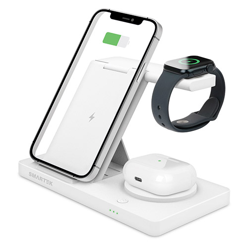 STQC-AG3 15W Foldable Multi Wireless Charger (Compatible with Apple and Galaxy), image 1