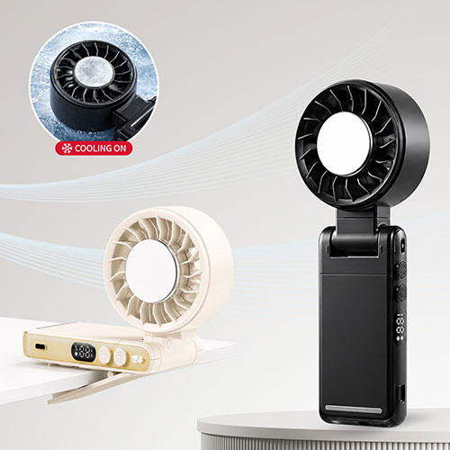 V08 Rotating Folding Cooling Fan, image 1