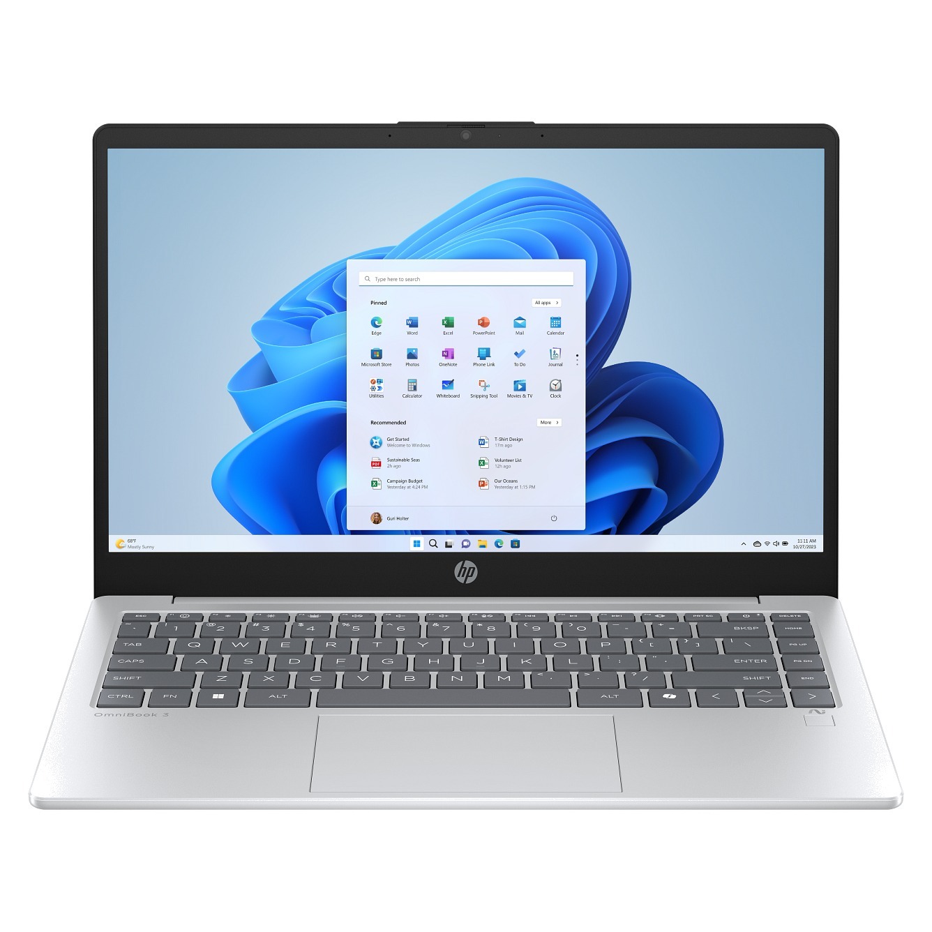 NEW HP OmniBook 3 Ryzen 7 (7th Gen) 8GB/256GB
